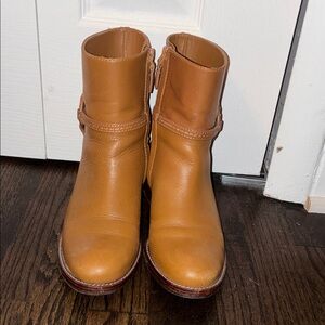 Tory Burch Tan Ankle Booties